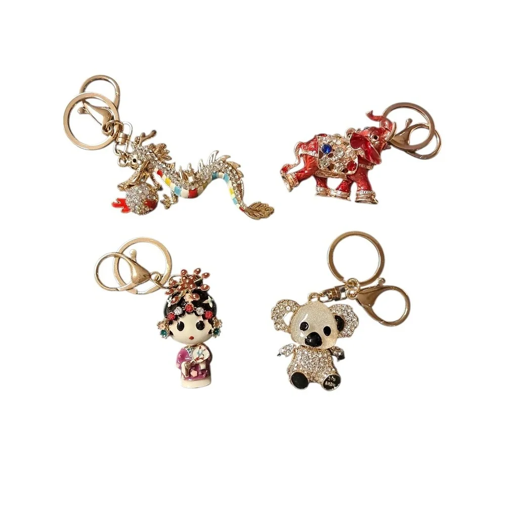 Keychains Lot Of 4
